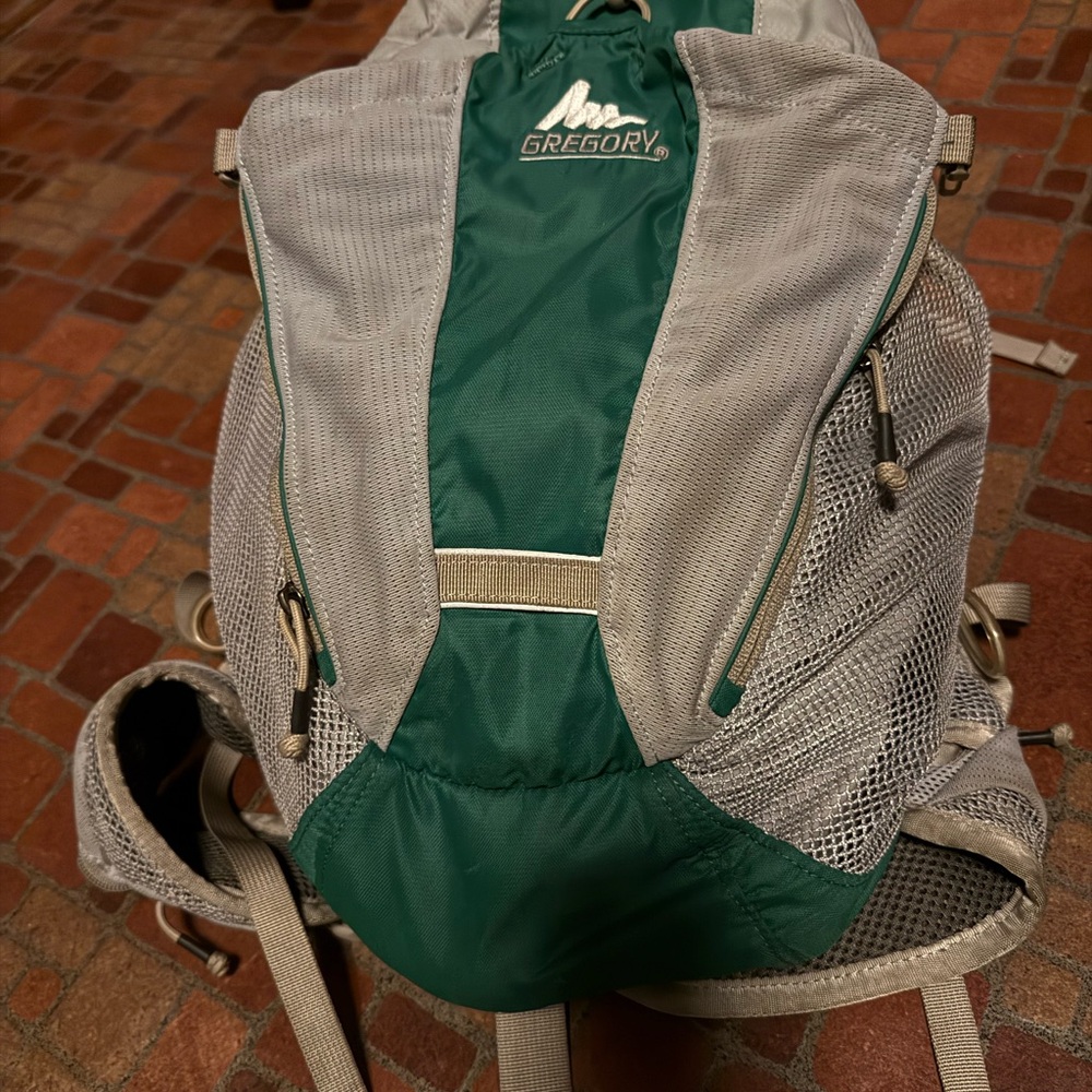 Gregory Green and Gray Outdoor Backpack